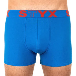 Férfi #39 ökölvívók Styx sportgumi túlméretes kék (R967)