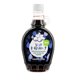 Country Life Sirup čučoriedkový BIO 250 ml