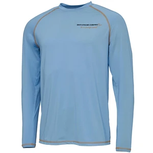 Savage Gear Tričko Aqua UV Long Sleeve Tee Bonnie Blue L