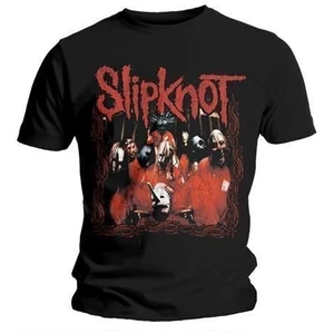 Slipknot T-shirt Band Frame Graphisme-Noir-Rouge M