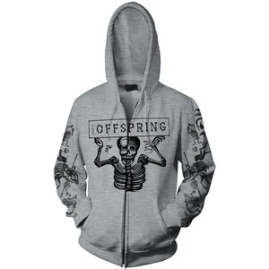 The Offspring Hoodie Skeletons Gris 2XL