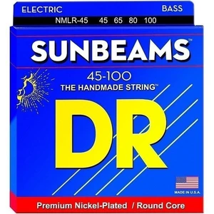 DR Strings SUNBEAM - Nickel Plated Bass Strings: Light to Medium 45-100