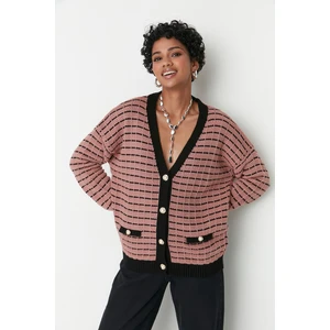 Trendyol Cardigan - Pink - Regular fit