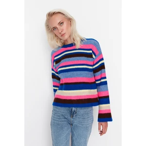 Trendyol Sweater - Blue - Regular fit