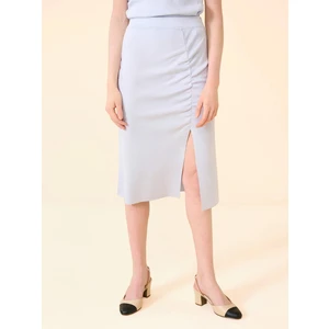 Light Blue Sheath Skirt with Slit ORSAY - Women