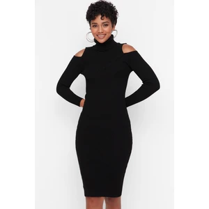 Trendyol Black Knitwear Dress