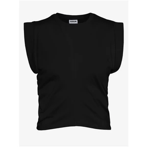 Black T-Shirt Noisy May Emma - Women