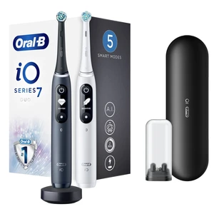 ORAL-B EL.ZK IO7 WHITE+BLACK+DRZIAK+CEST.PUZD