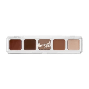 Barry M Mini Palette krémové stíny odstín The Nudes 5,1 g