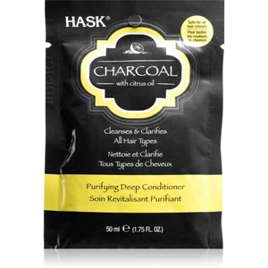 HASK Charcoal with Citrus Oil hĺbkovo vyživujúci kondicionér pre obnovu pokožky hlavy 50 ml