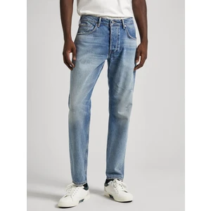 Light Blue Men's Straight Fit Pepe Jeans - Men's