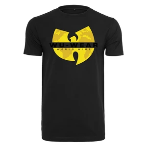 black T-shirt with Wu Wear logo