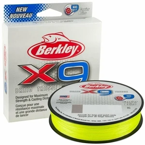 Berkley x9 Braid Flame Green 0,10 mm 150 m 9,0 kg Ligne tressée