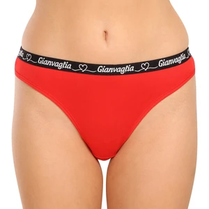 Women's thongs Gianvaglia red