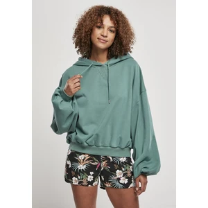 Ladies Organic Oversized Terry Hoody Paleleaf