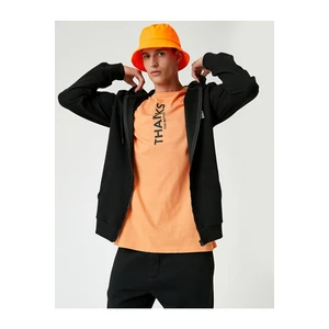 Koton Zipper Front Sweatshirt Hoodie