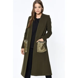 Z6363 DEWBERRY WOMEN'S COAT-DARK RIGHT