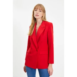 Trendyol Red Classic Jacket