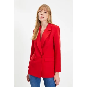 Trendyol Red Classic Jacket