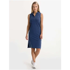 Šaty Gant D2. Sunfaded Pique Polo Dress