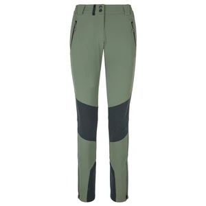 KILPI Dámské outdoorové kalhoty NUUK-W QL0203KIKHK Khaki 40