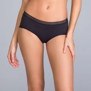 PLAYTEX MIDI BRIEF - Women's Lace Panties - Black