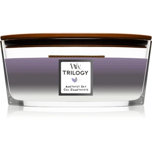 Woodwick Trilogy Amethyst Sky vonná sviečka 453,6 g