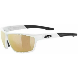 UVEX Sportstyle 706 CV VM White Mat/Colorvision Variomatic Litemirror Red Lunettes vélo