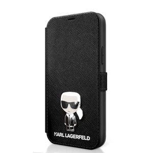 Tok Karl Lagerfeld Saffiano Iconic Book  Apple iPhone 12/12 Pro, black