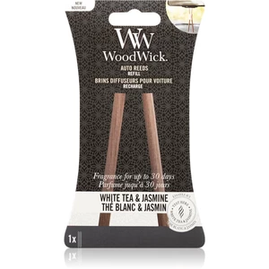 Woodwick White Tea & Jasmine vůně do auta náhradní náplň