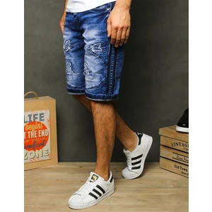 Men's denim blue shorts SX1281