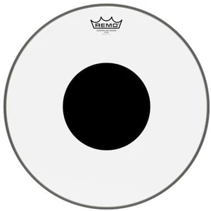 Remo Controlled Sound Clear Black Dot 16" Naciąg na Bęben