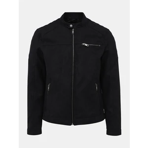 Jack&Jones Pánská bunda JJEROCKY 12147218 Jet Black L