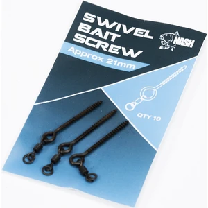 Nash držiak nástrahy swivel bait screw 21 mm