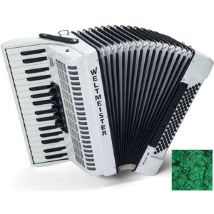 Weltmeister Achat 80 34/80/III/5/3 Verde Acordeon cu clape