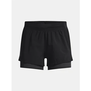 Under Armour Kraťasy UA IsoChill Run 2N1 Short-BLK