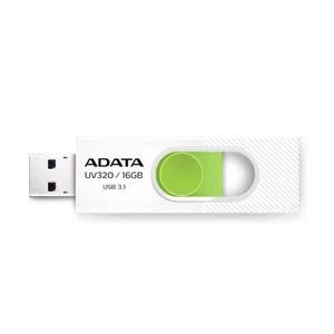 USB kulcs A-DATA UV320, 16GB, USB 3.1 - sebesség 80 MB/s, White (AUV320-16G-RWHGN)