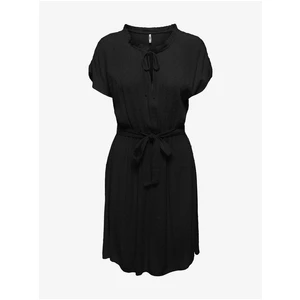 Black Woman Polka Dot Dress JDY Lima - Women