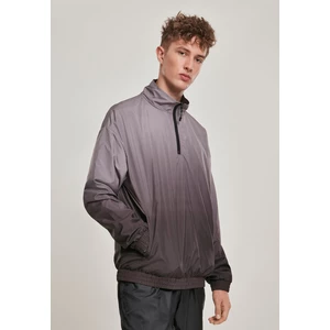 Gradient Pull Over Jacket Black/Grey