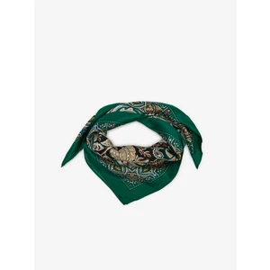 Orsay Green Ladies Patterned Satin Scarf - Women