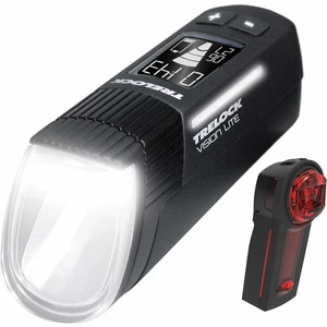 Trelock LS 660 I-Go Vision Lite/LS 740 Vector Signal Set Černá 80 lm Cyklistické světlo