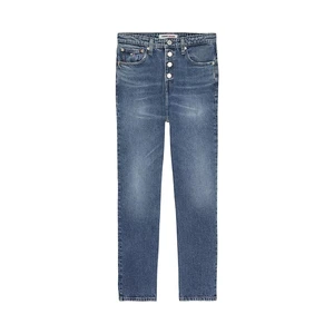 Tommy Jeans Rifle - IZZIE BF HR SLIM ANKLE DF8132 modré