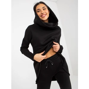 Black Women's Basic Tracksuit with Trousers