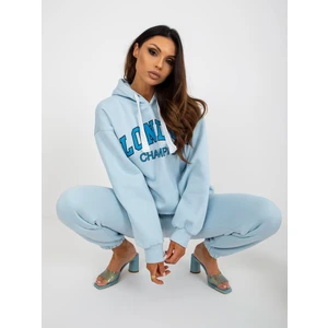 Light blue and blue tracksuit by Larain