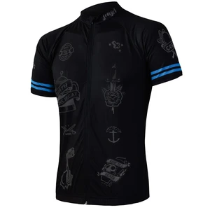 Pánský dres Sensor  Cyklo Tattoo Black