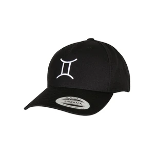 Zodiac YP Classics 5panelová prémiová zahnutá kšiltovka Snapback Cap gemini