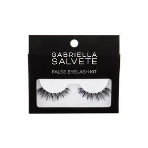 Gabriella Salvete False Eyelash Kit umělé řasy s lepidlem typ Basic Black