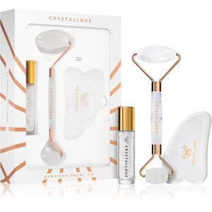 Crystallove Quartz Beauty Set Clear sada pre starostlivosť o pleť