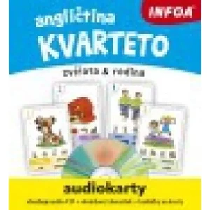 Angličtina - Audiokarty - Kvarteto + CD