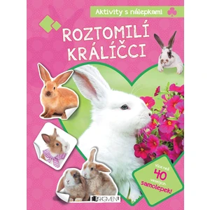 Aktivity s nálepkami Roztomilí králíčci